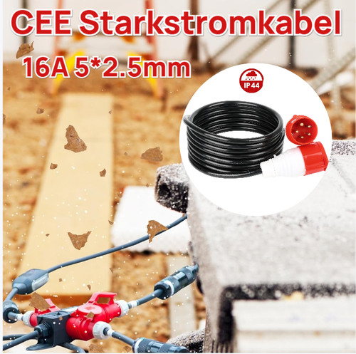 Rvv cee starkstromkabel 16a - cee,