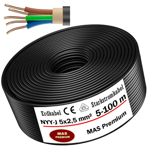 Erdkabel starkstromkabel nyy - erdkabel, nyy-j