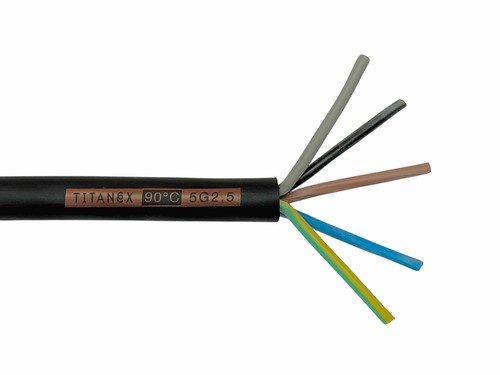 5g2 5mm 5x2 titanex - 5g2,5mm², 5x2,5