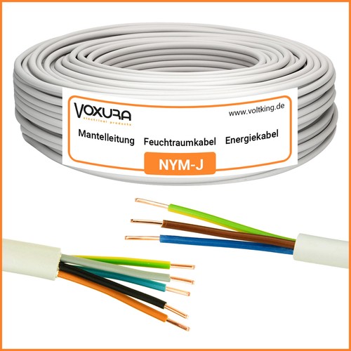 Nym stromkabel 3x1 - nym-j, 3x2,5
